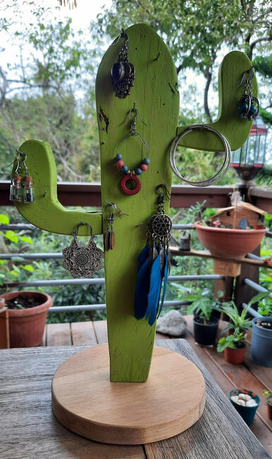 Support boucles d'oreilles